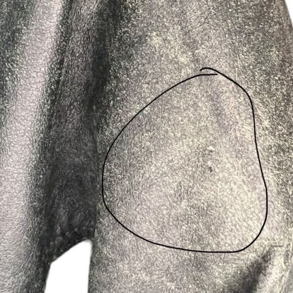 Wilsons Leather Adventure Bound Vintage 80s Army Green Moto Leather Jacket - Picture 8 of 16